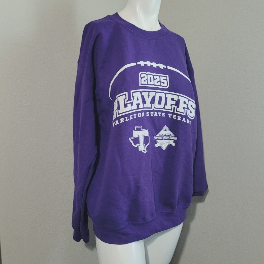 Tarleton Gildan Medium heavy blend fleece lined sweater pullover college 2025